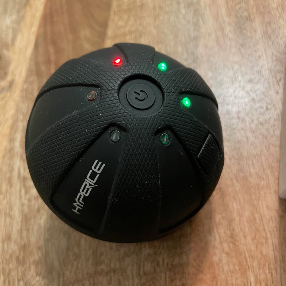 Hyperice Hypersphere Mini Vibrating Massage Ball; Muscle Recovery; Portable